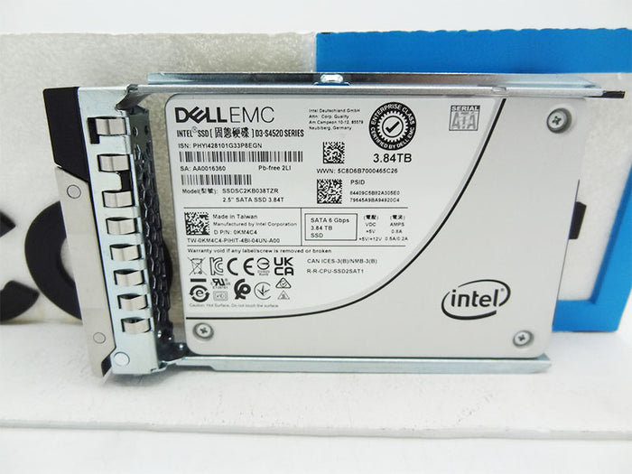 DELL KM4C4 3.84TB SATA 6G Read Intensive 2.5 SSD