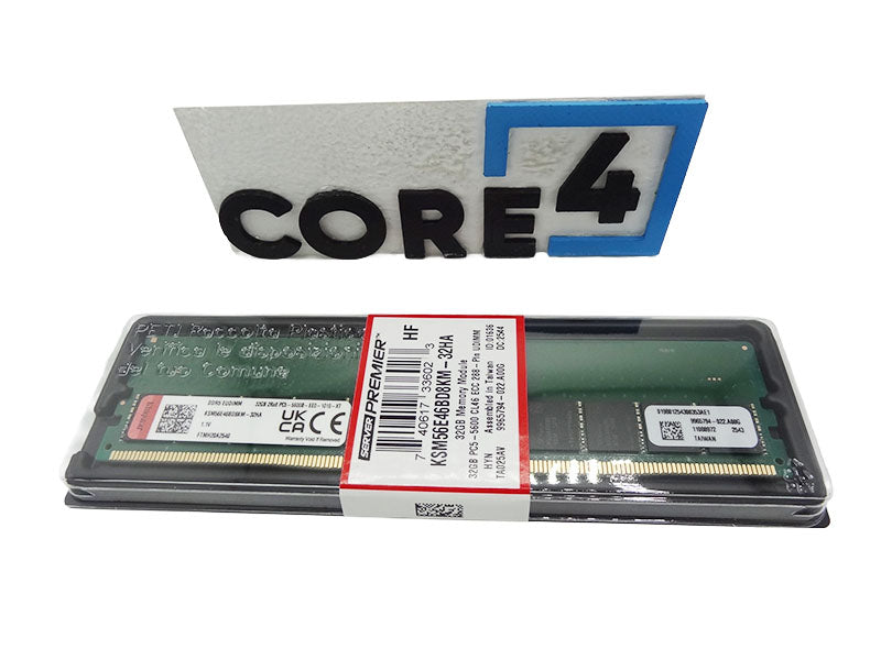 KINGSTON KSM56E46BD8KM-32HA 32GB 5600MTS DDR5 ECC CL46 DIMM 2RX8