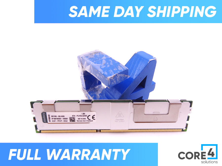 KINGSTON KTH-PL313LLQ/32G 32GB PC3L-10600L 4Rx4 LR MEMORY