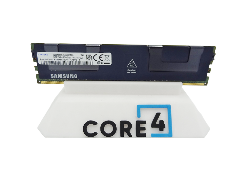 SAMSUNG M393A8G40D40-CRB 64GB PC4-2133 8RX4 MEMORY DIMM