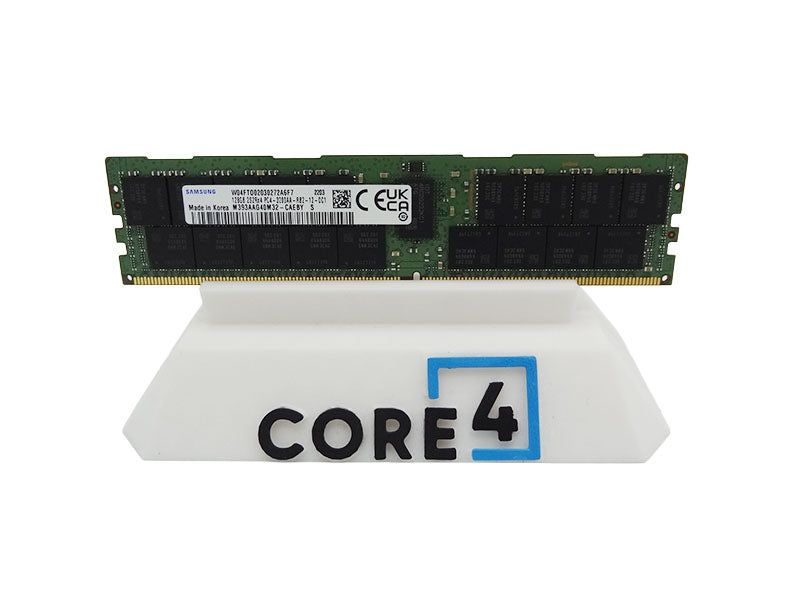 SAMSUNG M393AAG40M32-CAE 128GB PC4-25600R DDR4-3200 4Rx4 ECC RDIMM