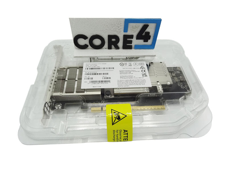 NVIDIA MCX713106AC-CEAT 100GB DP HHHL CRYPTO ENABLED CX7 CARD