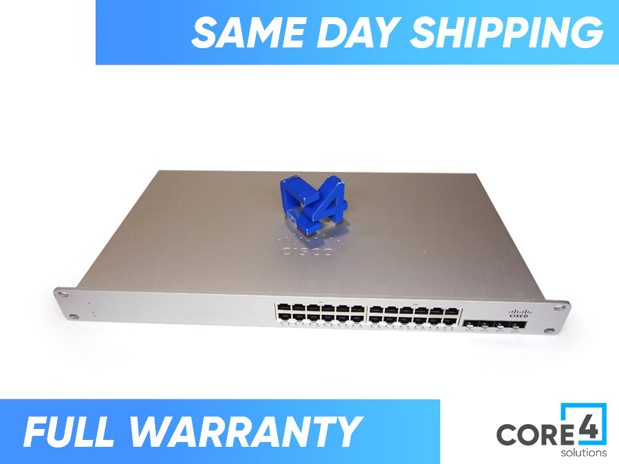 MERAKI MS210-24-HW Meraki 24-Port Cloud Managed Stackable Gigabit Switch