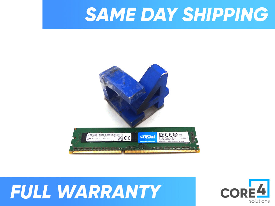 MICRON MT18JSF1G72AZ-1G9 8GB PC3-14900E 2Rx8 MEMORY