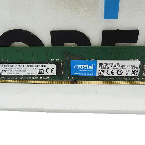 MICRON MTA18ASF1G72AZ-2G1 8GB PC4-17000P-E DDR4-2133 2Rx8 ECC UDIMM