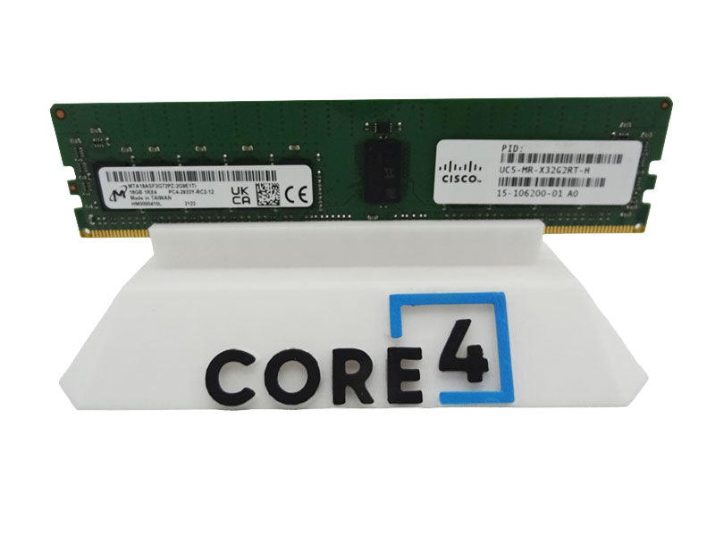 MICRON MTA18ASF2G72PZ-2G9 16GB PC4-2933 1RX4 MEMORY MODULE