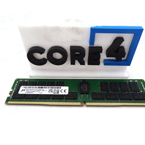MICRON MTA36ASF8G72PZ-3G2 64GB PC4-3200AA ECC RDIMM 2rx4 MEMORY MODULE