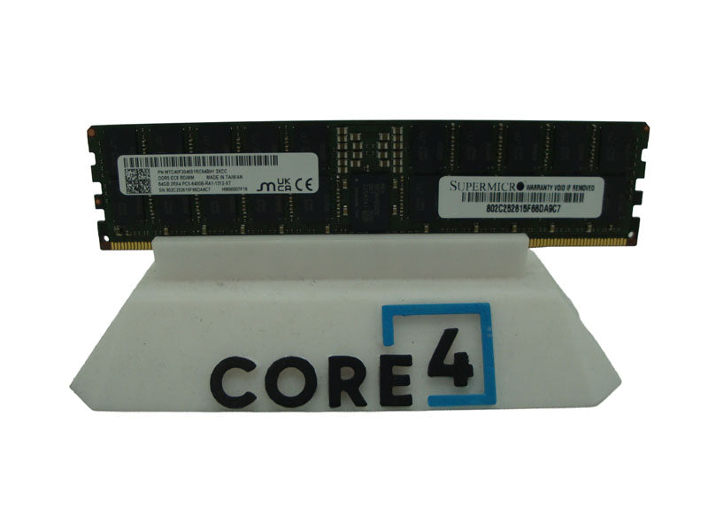 MICRON MTC40F2046S1RC64BH1 64GB PC5-51200 DDR5-6400 2Rx4 ECC RDIMM