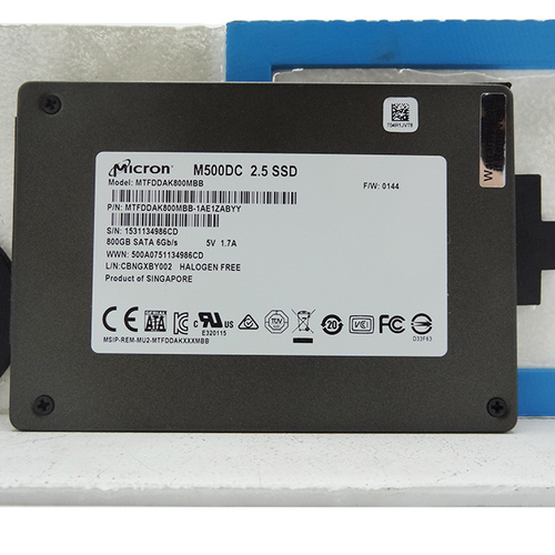 MICRON MTFDDAK800MBB 800GB SATA 6Gbs 2.5 M500DC SSD