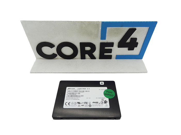 MICRON MTFDHBE1T9TDF 1.92TB NVME GEN3 U.2 7300 PRO 2.5 SSD