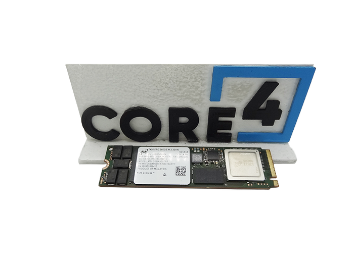 MICRON MTFDKBA960TFR-1BC1ZABYY 960GB 7450 PRO m.2 GEN4 2280 NVME SSD