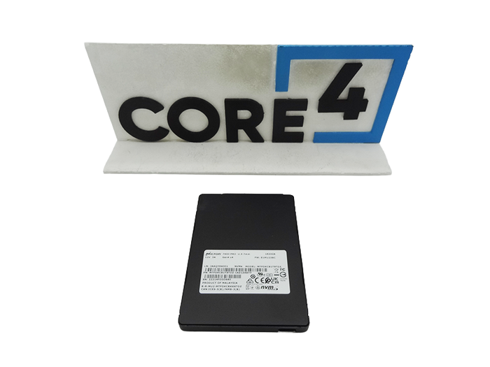 MICRON MTFDKCB1T9TDZ-1AZ1ZABYY 1.92TB NVME GEN4 U.2 7400 PRO 2.5 SSD