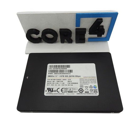 SAMSUNG MZ-7KM1T9N 1.92TB SM863A 6GBPS SATA 2.5 SSD