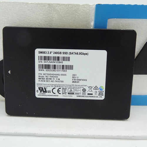 SAMSUNG MZ7KH240HAHQ-00005 240GB SATA SM883 6GBPS 2.5 SSD