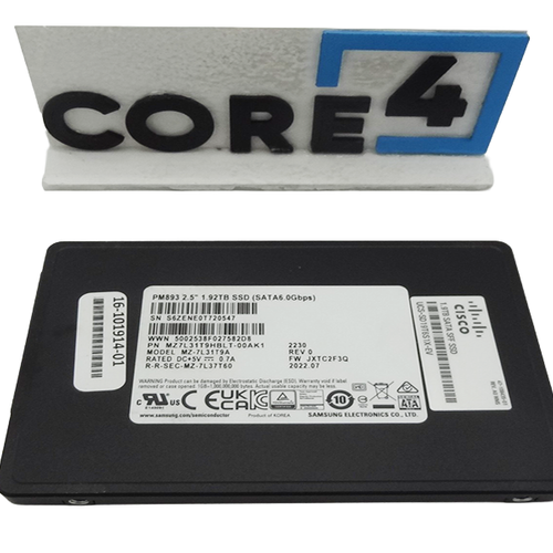 SAMSUNG MZ7L31T9HBLT-00AK1 1.92TB SATA PM893 2.5" SSD