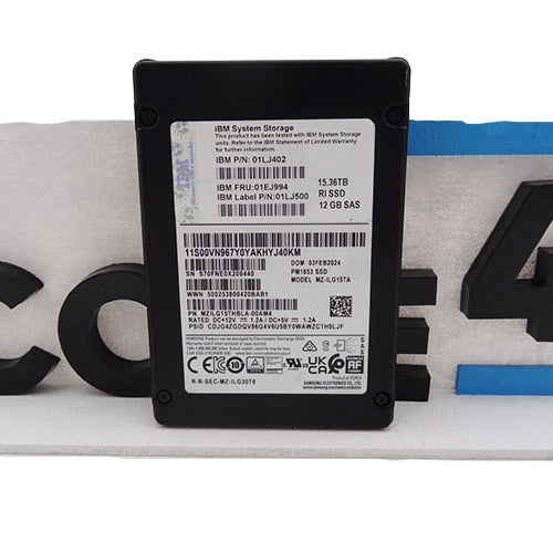 IBM MZILG15THBLA 15.36TB SAMSUNG PM1653 2.5 24GBPS SAS SSD