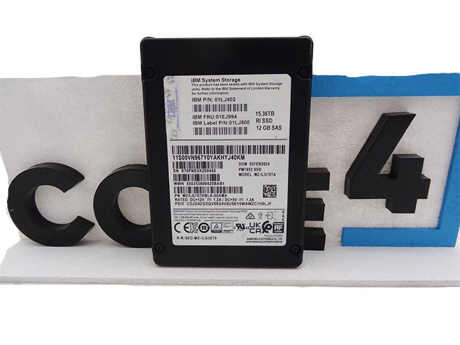 IBM MZILG15THBLA 15.36TB SAMSUNG PM1653 2.5 24GBPS SAS SSD