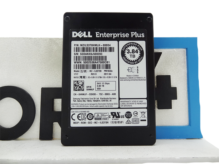 SAMSUNG MZILS3T8HMLH 3.84TB SAS 12GBPS PM1633A 2.5 SSD
