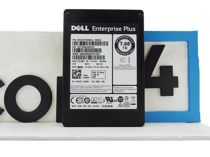 SAMSUNG MZILS7T6HMLS 7.68TB SAS 12GBPS PM1633a 2.5 SSD