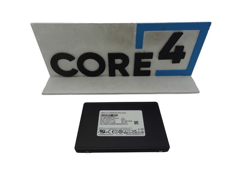 SAMSUNG MZQL2960HCJR 960GB NVME GEN4 U.2 PM9A3 2.5 SSD