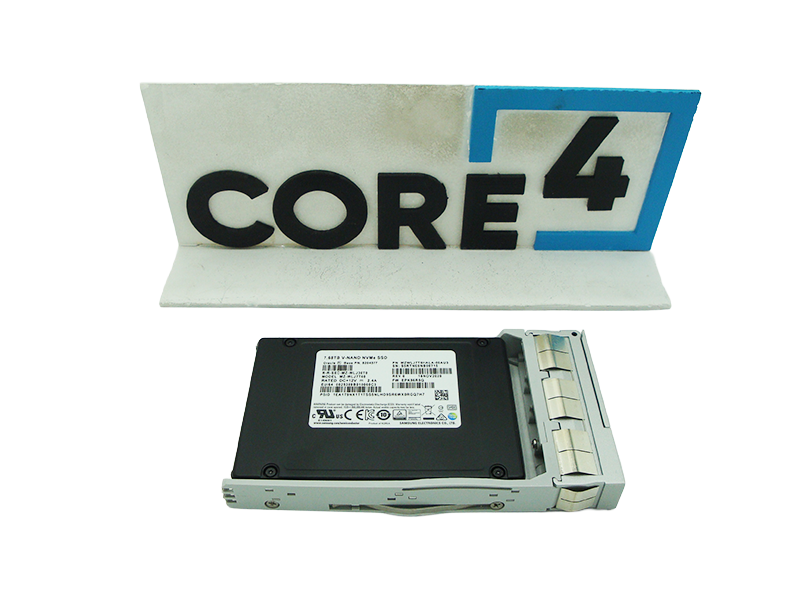 SAMSUNG MZWLJ7T6HALA 7.68TB NVME GEN4 U.2 PM1733 2.5 SSD