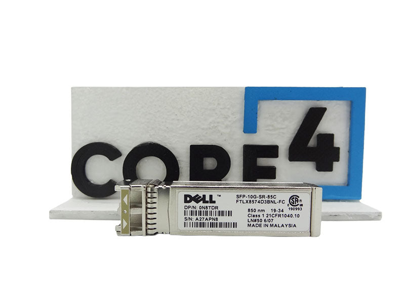 DELL N8TDR 10GB SFP+ SR 850MM SR TRANSCEIVER FTLX8574D3BNL-FC