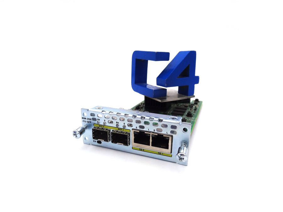 CISCO NIM-2GE-CU-SFP 2-PORT GIG ETHERNET WAN NIM