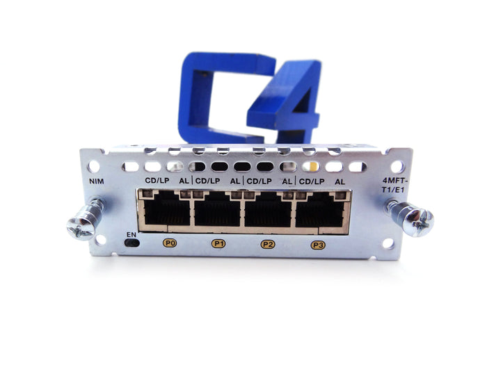CISCO NIM-4MFT-T1/E1 4 PORT MULTIFLEX TRUNK VOICE/CLEARE