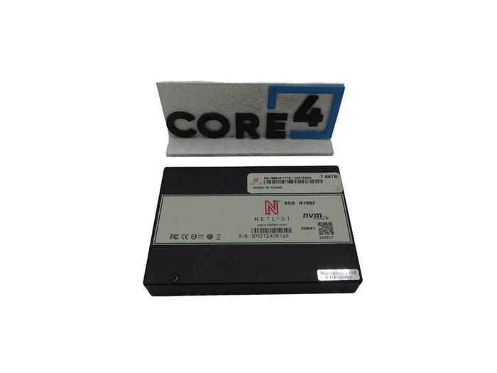 NETLIST NS1962UF17T6-5M1A000 7.68TB NVME GEN4 U.2 SSD