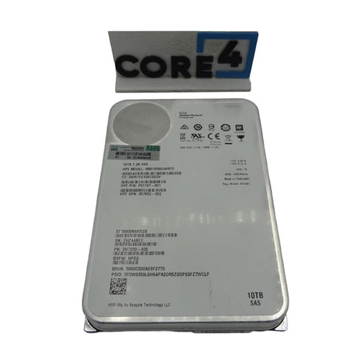 HP P01107-001 HPE 10TB SAS 7.2K LFF LP 512E