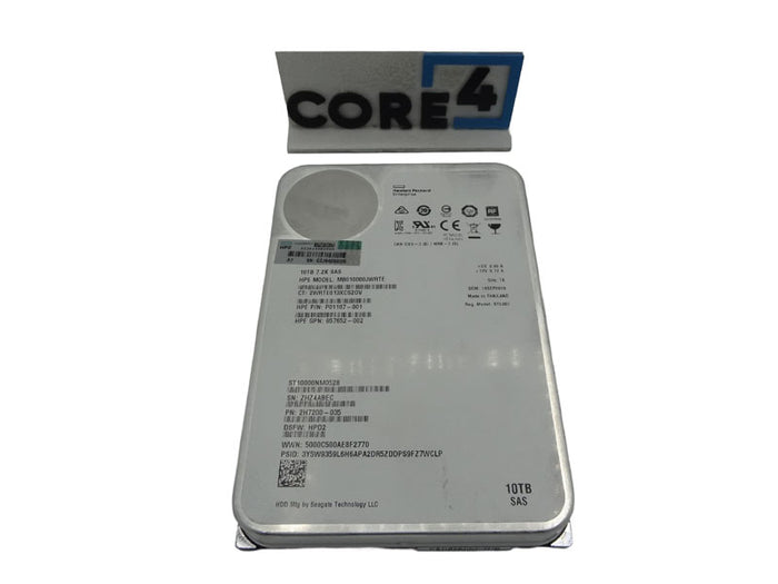 HP P01107-001 HPE 10TB SAS 7.2K LFF LP 512E