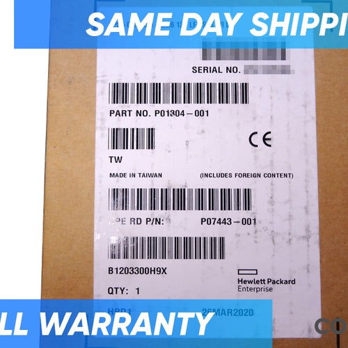 HP P01304-001 SSD 400GB 12G LFF SAS WI LP *New Bulk*