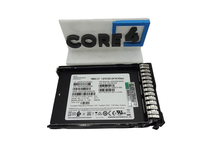 HP P04566-B21 HPE 1.92TB SATA 6G RI SFF SSD