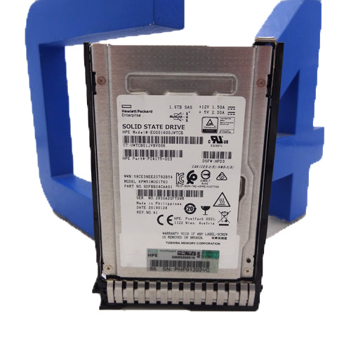 HP P06604-001 HPE 1.6TB SAS 12G WI SFF SC PM5 SSD