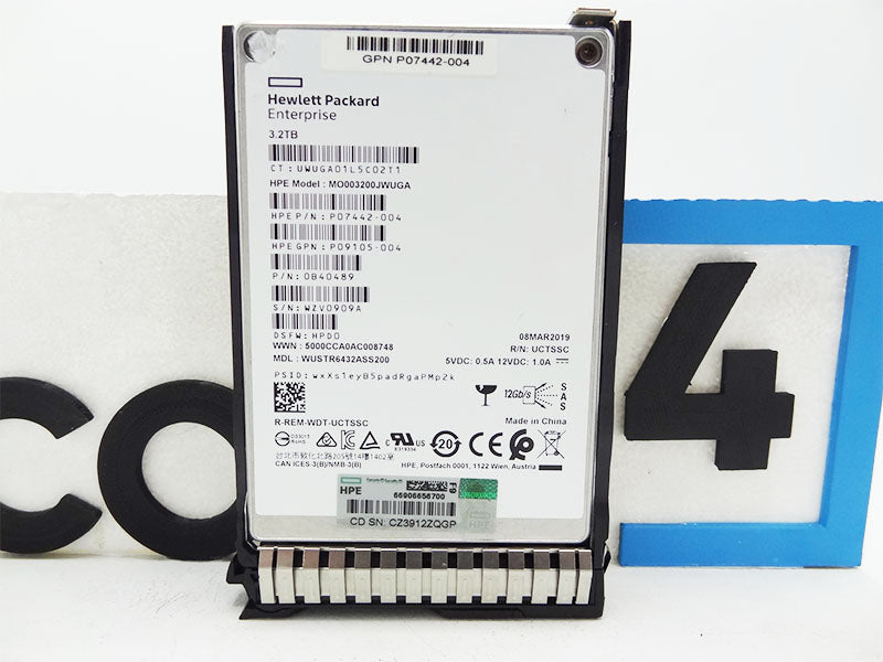 HP P09094-B21 HPE 3.2TB SAS 12G MU SFF SSD SC
