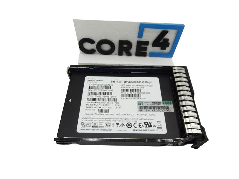 HP P18478-001 HP 960GB SATA MU SFF SC MV SSD