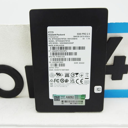 HP P19933-005 HPE 3.84TB SATA 6G RI SSD-Mic