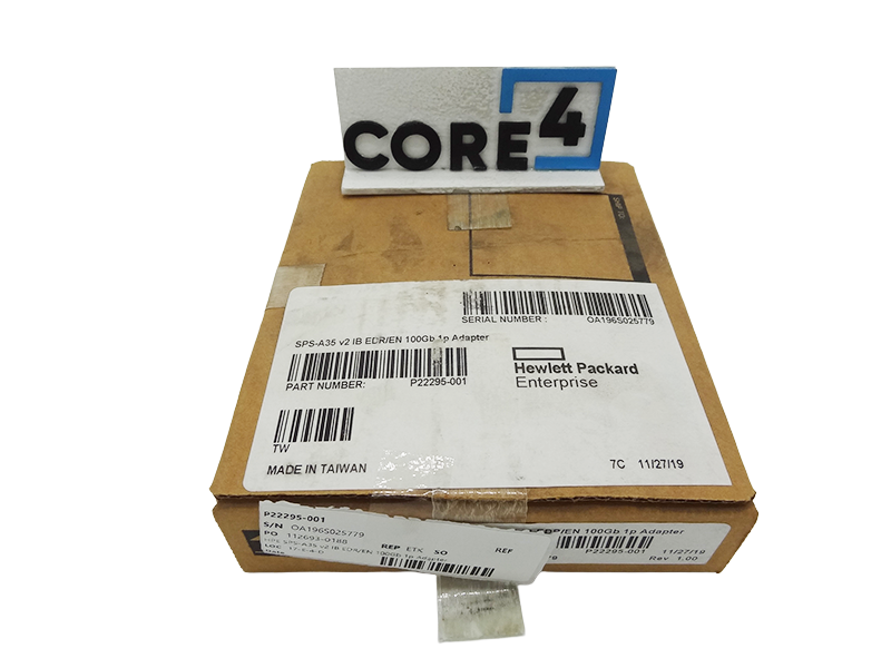 HP P22295-001 HPE 	SPS-A35 v2 IB EDREN 100Gb 1p Adapter
