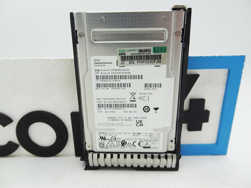 HP P37176-001 HPE 400GB SAS 12G WRITE INTENSIVE SFF SC PM6 SSD
