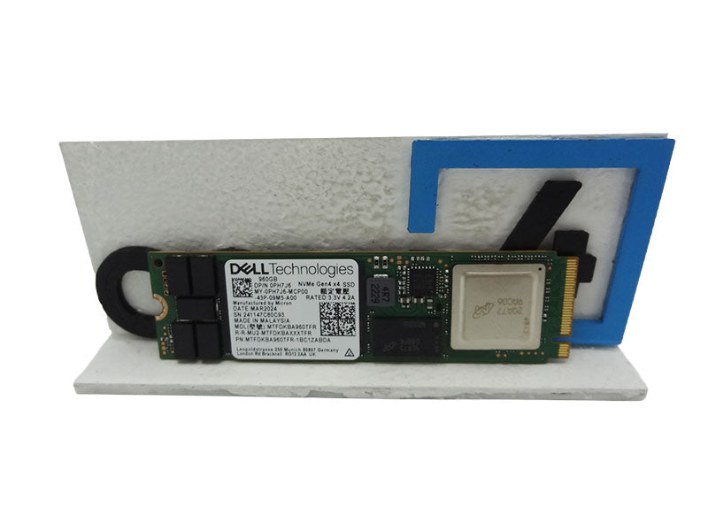 DELL PH7J6 960GB M.2 NVMe Gen 4 RI TLC SSD for N1 BOSS Card