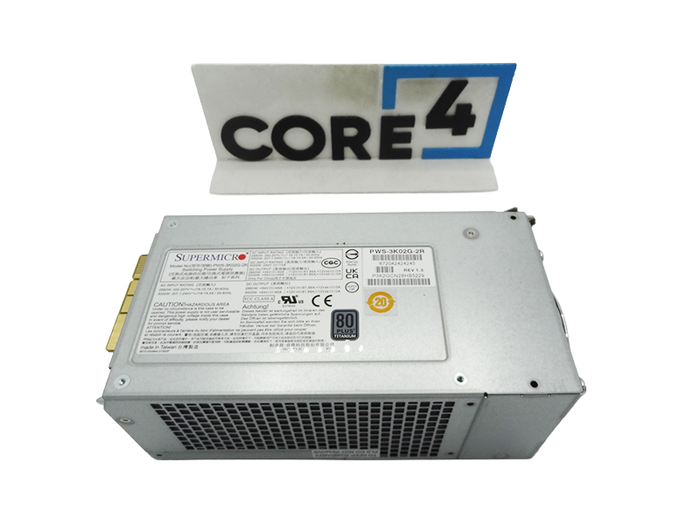 SUPERMICRO PWS-3K02G-2R 3000W redundant Titanium high-efficiency power supply
