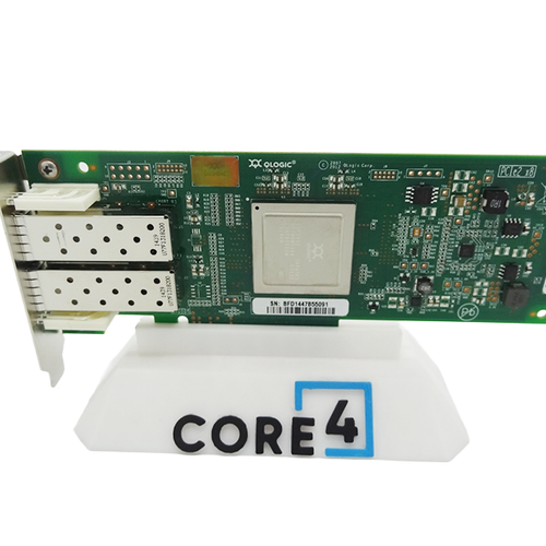 QLOGIC PX2810403-82B Dual Port RW9KF F8GB Fibre Channel PCIe HBA