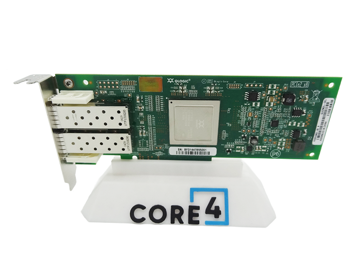 QLOGIC PX2810403-82B Dual Port RW9KF F8GB Fibre Channel PCIe HBA