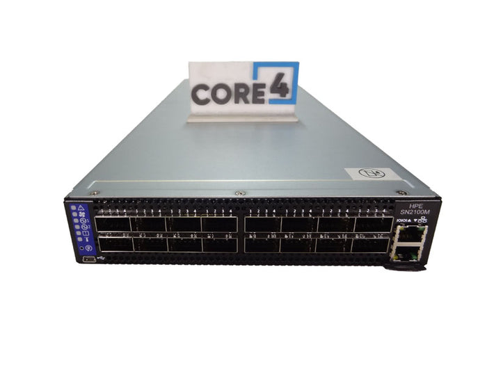 HP Q2F24A HPE SN2100M 100GbE 8QSFP28 Switch