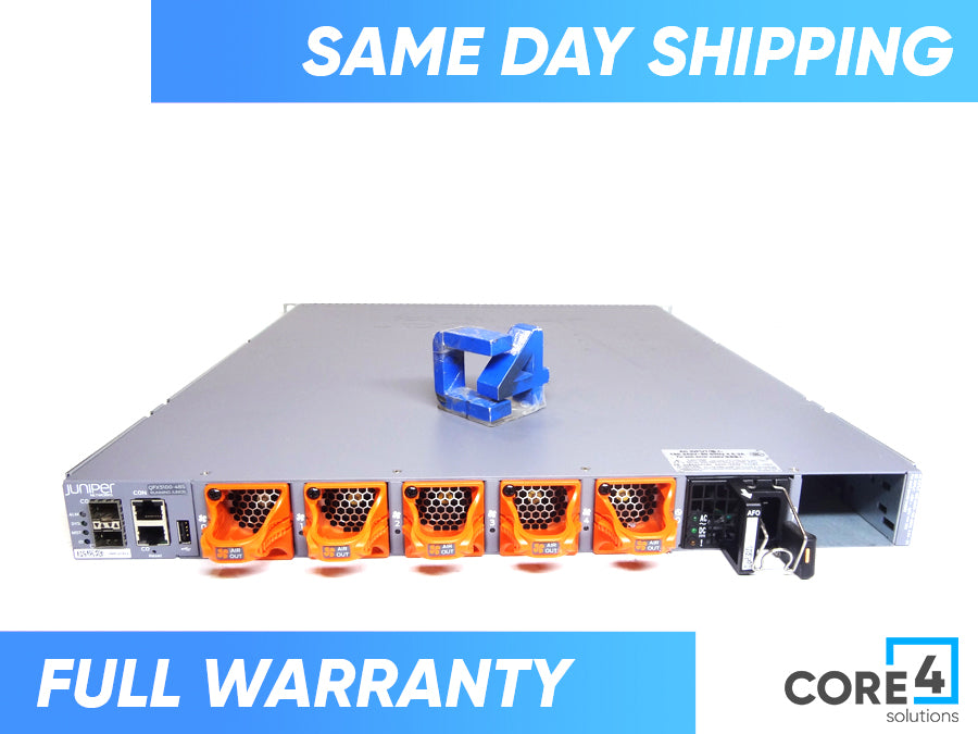 JUNIPER QFX5100-48S-3AFO QFX5100, 48 SFP+/SFP PORTS4 SWITCH