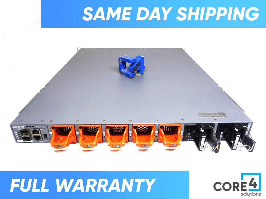 JUNIPER QFX5100-48T-AFO QFX5100 48 100M/1G/10G RJ-45 AFO