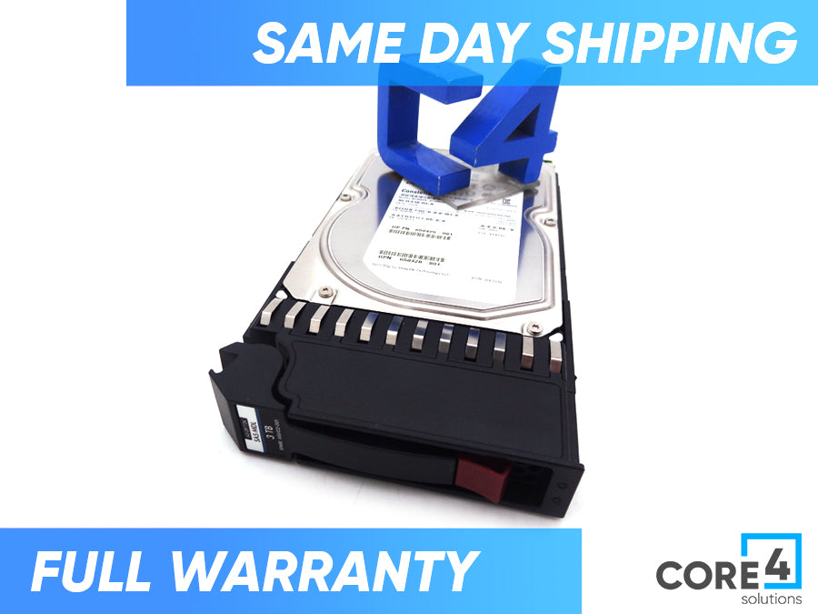 HP QK703A P2000 3TB 6G SAS 7.2K 3.5 IN MD - 656102-001
