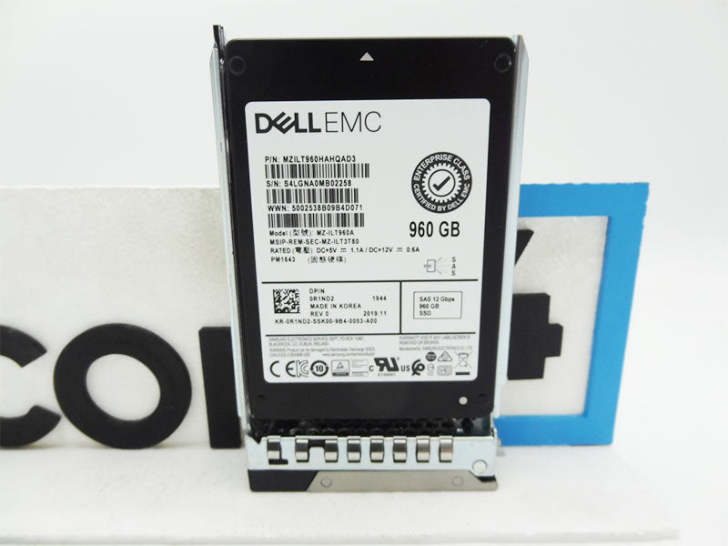 DELL R1ND2 960GB 12G SAS RI TLC 2.5 SSD PM1643