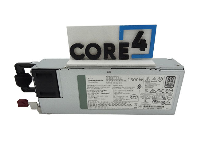 HP R6J20A HPE ALLETRA STORAGE 6000 1600W SPARE POWER SUPPLY