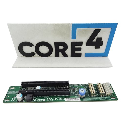 SUPERMICRO RSC-H2-68G4 2U horizontal left-hand side PCIe Gen 4 Hyper Riser card